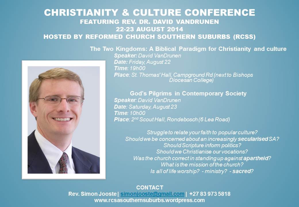 Christianity & Culture Conference Flyer - A4
